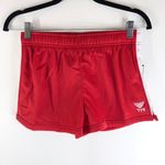 Tyr. Womens Warm Up Shorts Drawstring Pull On Athletic Red M Photo 0