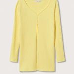 Mango Ribbed Knit Cardigan Size Medium New aw tags Photo 1