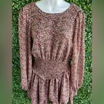 MINKPINK - NWT | Safi Mini Dress | Ruffle - Long-Sleeve Multi-Floral- Australian Photo 10