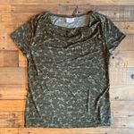 Jaclyn Smith Women's Blouse, Shades of Green/Geometric, Small - NWOT Photo 2