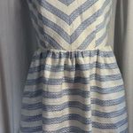 Line and Dot Kelly Dress in Sky Stripe Photo 5