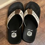 Yellow Box  White Flip Flops Photo 0