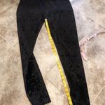 Adam Levine 🆕  velour solid black stretchy leggings size large pull on Photo 1