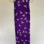 twiggy LONDON Purple Bird Pattern Maxi Dress Photo 2