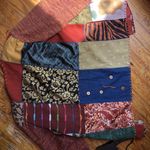 Sharon Anthony Crystal Boho Ethnic Patch Jacket Multicolor Button FrontSize 3X Photo 12