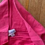 hot pink strapless maxi midi dress Photo 5