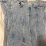 Just Quella Denim Bodycon Mini Dress Photo 3