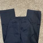 Level 99 Anthropology Wide Leg Utility Pants Womens 28‎ Black Photo 1