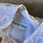 Elegant Wear White Two Piece Skirt Set SIZE XL Photo 2