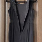 Enfocus Studio Enfoucs Studio Long Black Rose Sequin Dress Size 4 Photo 13