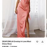 Hello Molly DEAR EMILIA Envelop In Love Maxi Dress Rose  Photo 0