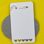 Handmade Blue Mermaid Tail Black Dangle Pierced Earrings Photo 1