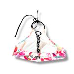 PINK - Victoria's Secret Victoria’s Secret PINK NWT‎ Halter Swimsuit Top Women’s Size Small Floral White Photo 1
