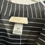 A New Day  Black and White Striped Shirt Photo 3