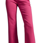 Pilcro  The Yaya Mid Rise Flare Jeans Pink Size 27 Stretch Pants Photo 0