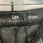 Riders By Lee Imperfect straight leg pants size 8M pockets belt loops Lee Riders gray grey Photo 7