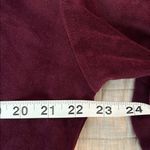 Anthropologie Anthro Daily Practice plum Velour track Y2K Hoodie Pullover Sweatshirt M Photo 12