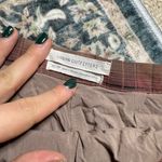 Urban Outfitters Plaid Mini Skirt in Brown and Red Photo 1