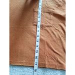 BP . Crop Washed Pocket T-Shirt Rust Amber Short Sleeve Crew Neck  Women's Sz XS Photo 5