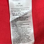 Old Navy  Vintage Crew Neck Mini Tee Shirt Dress Women’s Plus Size 4X Coral Photo 9