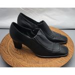 Franco Sarto Black Side Zip Shoes 2" heel Brazil Woman's Size 7.5M Photo 1