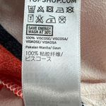 Topshop Diagonal Red White Stripe Midi Dress Photo 9