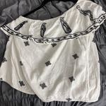 Free People bandana one shoulder blouse Photo 0