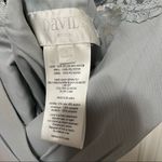 David's Bridal David’s Bridal Mystic Solver Grey Lace V Neck Wedding Guest Bridesmaid Dress 4 Photo 1