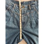 Chic Vintage Bareback Mom Jeans 28 in High Waist 80s 90s Tapered EUC Blue Photo 11