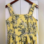 Alex Marie Whitney Pleated Yellow Floral Dress perfect for Easter Photo 2