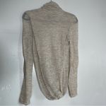 Theory  Twisted Turtleneck‎ Sweater L Long Sleeve Baby Alpaca Blend Soft Pullover Photo 2