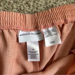 🦋 NWT Alfred Dunner Peach Pull On Trousers Proportioned Short Formal Pastel 14 Orange Photo 1