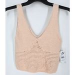 Billabong NEW  Cade Crochet Sweater Tank Size Large Photo 2