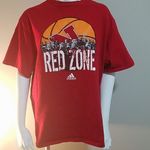 Adidas Red Nebraska Basketball Huskers Tee (M) Photo 0