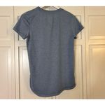 Athleta  uptempo blue rounded hem athletic tshirt small Photo 5