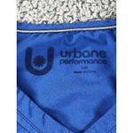 Urbane Performance Scrub Top Women Large Short Sleeve Blue Photo 2