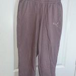 Puma HER High-Waist Lilac Women's Pants Jogger Athletic ActiveWear Workout Small Photo 0