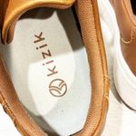 Kizik Vegas Walking Shoes Sneakers Womens Size 7.5 Brown Leather Casual Comfort Photo 4