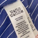 Caroline Constas New,  Stripe Print Shirt and Short Sleepwear Set Size M  Photo 5