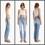 💕MOTHER SUPERIOR💕 High Waisted Rider Skimp Jeans ~ The Confession 25 NWOT Blue Photo 5