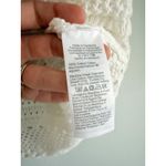 J.Crew  Factory | NWT | Crochet sweater-tank in White | Sz S Photo 6