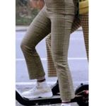 Urban Outfitters Lola Plaid Kick Flare Pant with neon green Y2K size 4 Photo 13