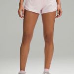 Lululemon NWT Deadstock Hotty Hot light pink High-Rise Lined Short 2.5" Size 12 Photo 0