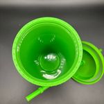 Starbucks NWOT ‎ Tumbler Cup Halloween Fall 2021 Neon Lime Green Studded 16 oz Photo 3