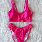 Blooming Jelly NWOT Pink  Bikini Set Photo 0