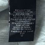 1822 Denim NEW  Ankle Skinny Jeans Frayed Hem Stretch Capsule Comfort Summer 12 Photo 7