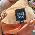 Sharon Young Orange Genuine Suede Western Cowgirl Jacket, size M Size M Photo 4