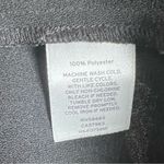 Halogen  black vneck peplum top size small Photo 3