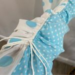 For Love & Lemons  Caroline Mini Dress in Bay Breeze SZ M Photo 3