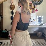 PacSun Black Lace Corset Top Photo 2